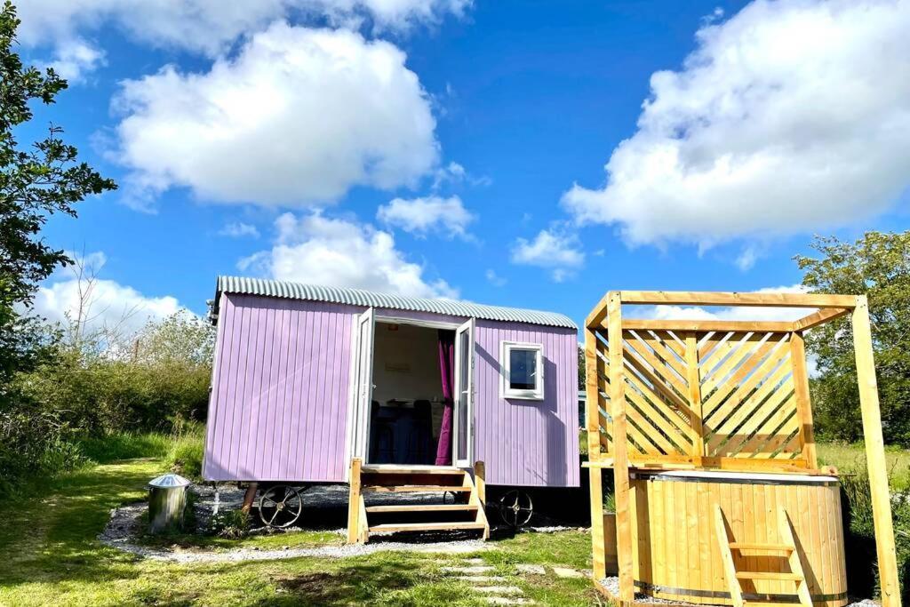 Lilac Tree Hut Тенбі Екстер'єр фото